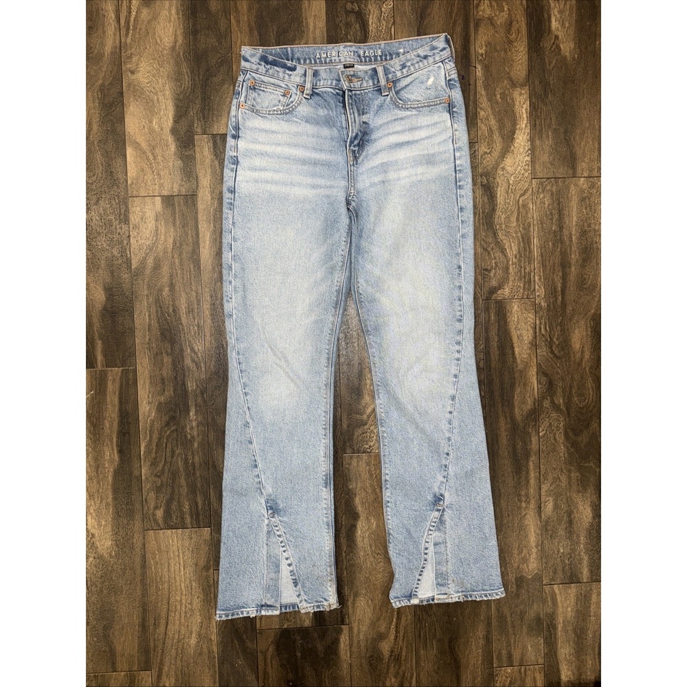 American Eagle 90's Bootcut Light Wash Denim Jeans Women's‎ Size 4 Regular